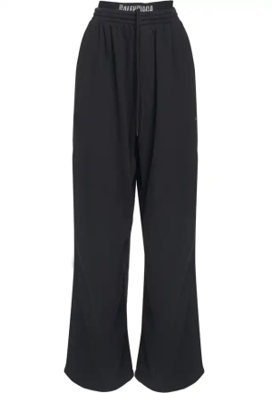 Balenciaga Double Waisted Sweatpants Black